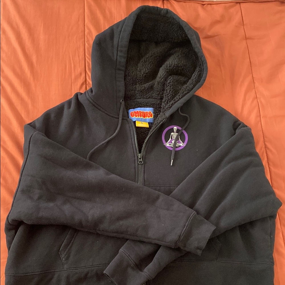 EMPYRE Cropped Zip Hoodie